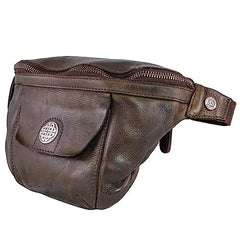 Genuine Italian Leather Fanny Pack Waist Bag - Handmade in Ireland