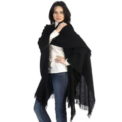 Irish Warm & Soft Lambswool Pashmina Shawl & Wrap for Women