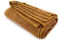 Irish Made King or Large Queen Blanket  -  Soft Lambswool  - warm and cozy - Made outside Killarney Co.Kerry