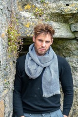 Linen Scarf 100 % Made in Ireland  94