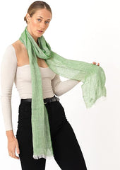 Linen Scarf 100 % Made in Ireland  94