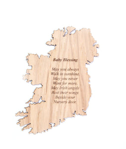 Irish Baby Blessing Wall Decor: Blessings for Your Nursery – Biddy Murphy  Irish Gifts