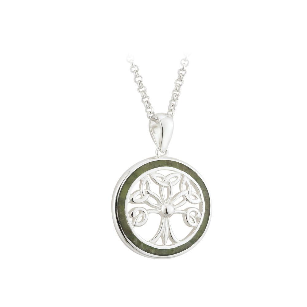 Oxidized Celtic Tree of Life Necklace